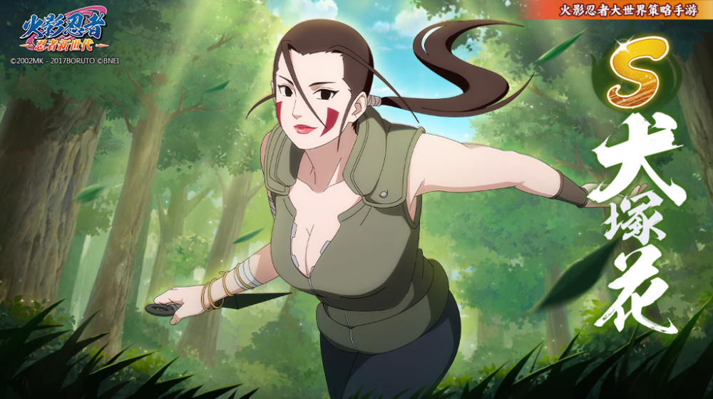 《火影忍者：忍者新世代》一族引以为傲的才女，非常聪明沉着！S忍犬塚花登场！