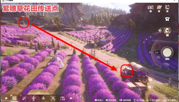 《无限暖暖》史丢丢大搜寻美美紫花海位置